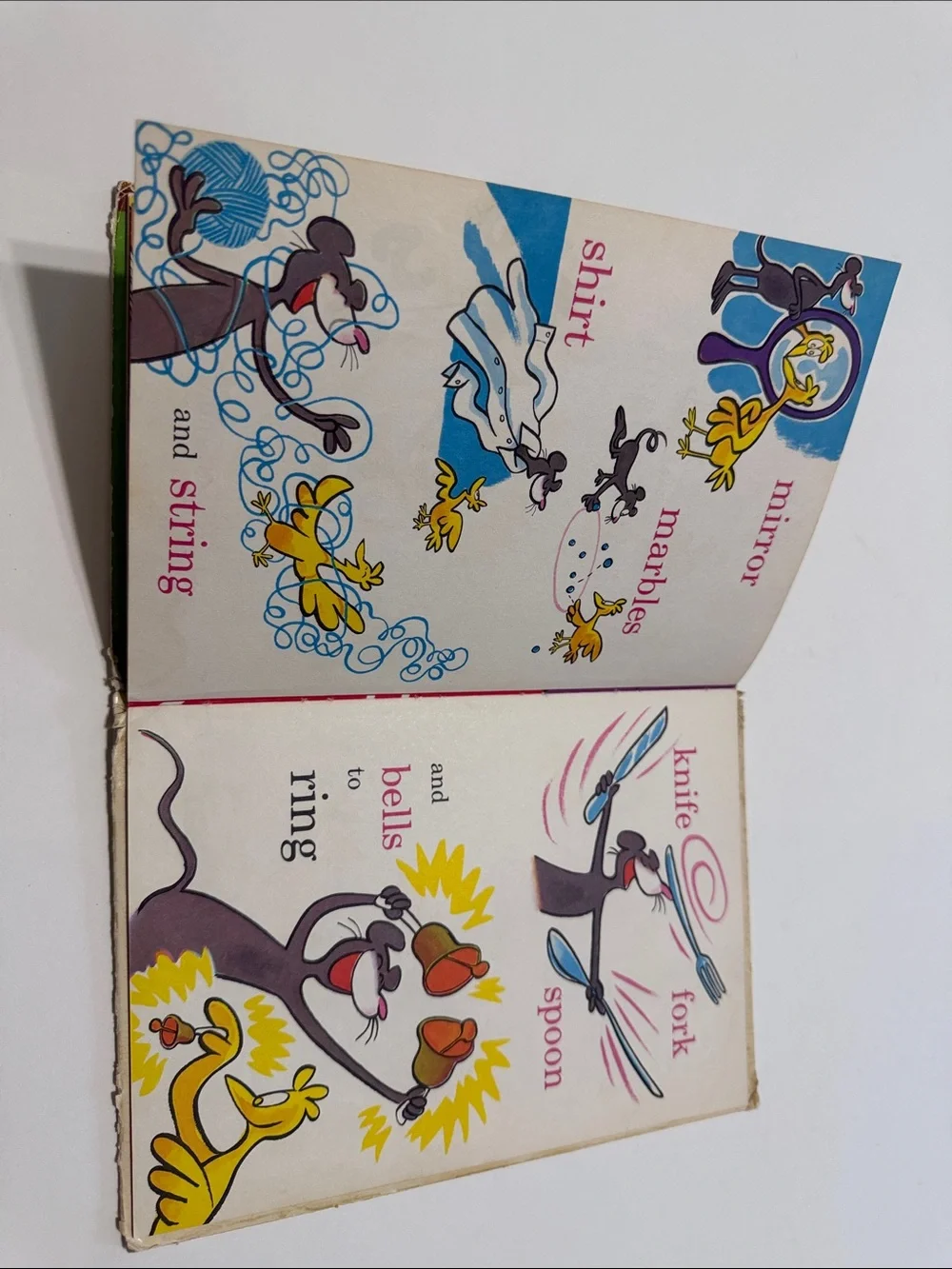 Vintage 1972 In A People House Children’s Book Hardcover by Theo LeSieg